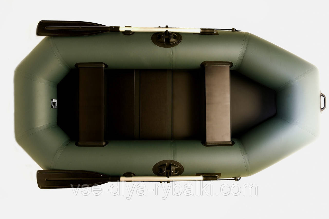 Двомісна човен надувний пвх Grif boat G-250, фото 1