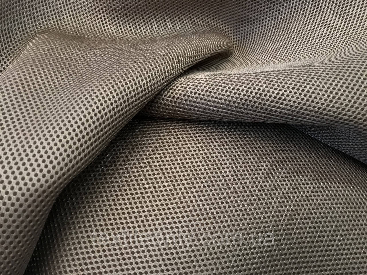 Сітка сумочно взуттєва на поролоні Артекс (airtex) / 3D Air-Mesh колір темно-бежевий