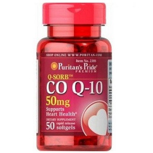 Вітаміни і мінерали Puritan's Pride Q-SORB Co Q-10 50mg (50 капсул.), фото 1