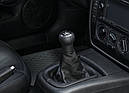 Ручка кпп з чохлом лаштунки 5 ступенів VW Volkswagen Passat B5 1996-1999 р. в. чорна, фото 8