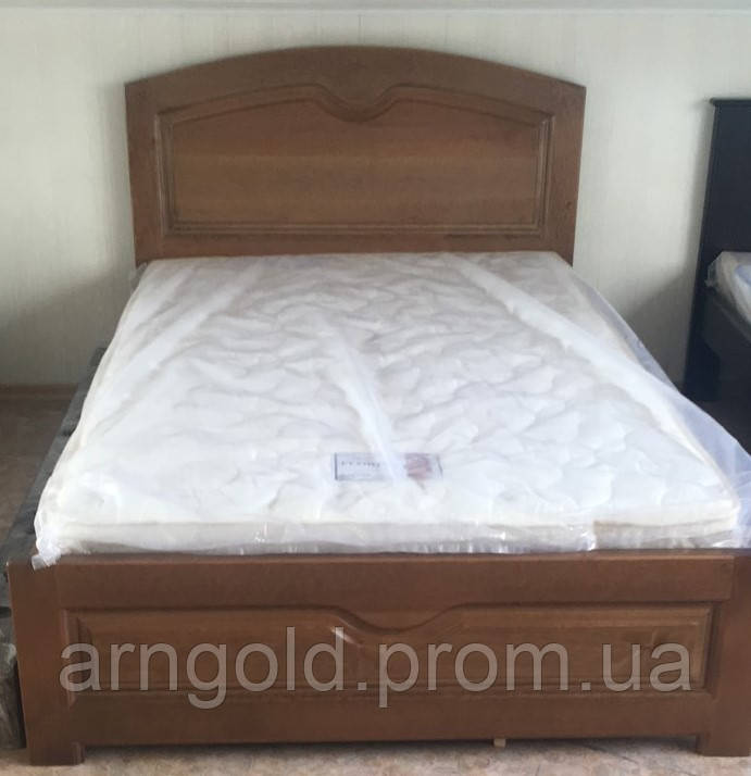 Ліжко дерев'яне Горіх Arngold 120х200
