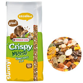 Versele-Laga Crispy Muesli Hamster КРІСПІ МЮСЛИ ХОМ'ЯК корм для хом'яків, щурів, мишей, піщанок, 20 кг