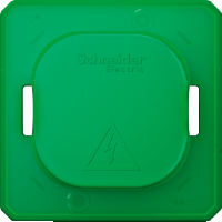 Крышка для защиты выключателей и розеток от загрязнения, зеленый Shneider Merten (MTN3900-0000)
