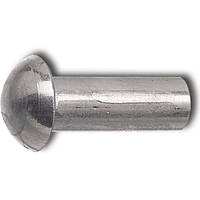 DIN 660 Заклёпка под молоток с полукруглой головкой алюминиевая, стальная, латунная, медная