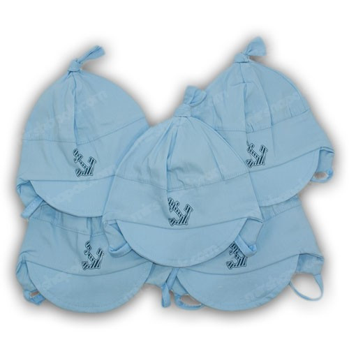 Тонкие шапочки-чепчики детские