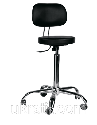 Стілець майстра Бон хром зі спинкою, фото 1