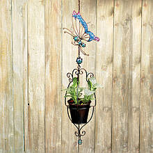 Декоративне підвісне кашпо Engard "Райський метелик", 60 см (BF-22)
