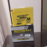 Аккумулятор для мотоцикла гелевый MOTOBATT AGM 2,5 Ah 40 A размер 113 x 38 x 87 мм MBT4BB