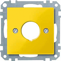 Накладка для аварийного выключателя, желтый Shneider Merten(MTN393803)