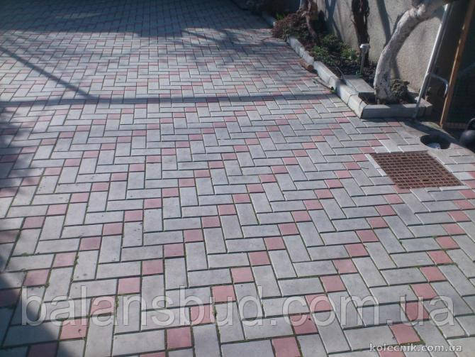 Тротуарная плитка - Кирпич 40мм - фото 4 - id-p87174591