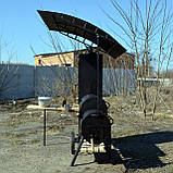 Коптильня гарячого та холодного копчення БОМБА з квадратною камерою, фото 2