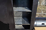 Коптильня гарячого та холодного копчення БОМБА з квадратною камерою, фото 4
