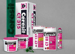 Клеючі суміші для монтажу теплоізоляції фасадів