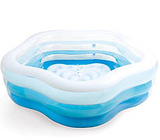 Надувний басейн Intex 56495 «Морська зірка», 183 х 180 х 53 см