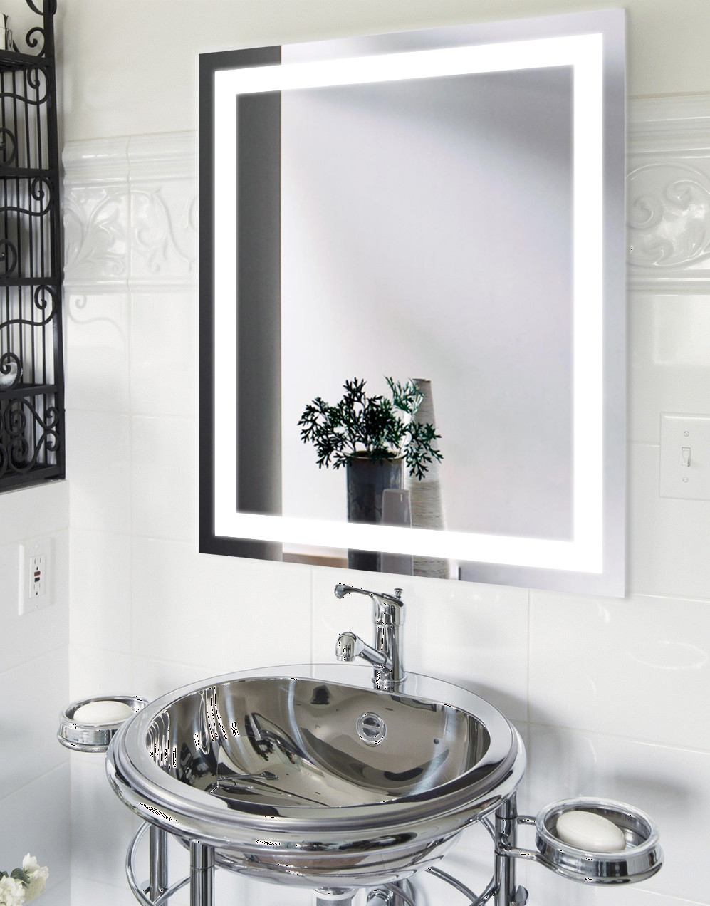Дзеркало LED (70*80*2,5см) "JANVIER" VZ-D3
