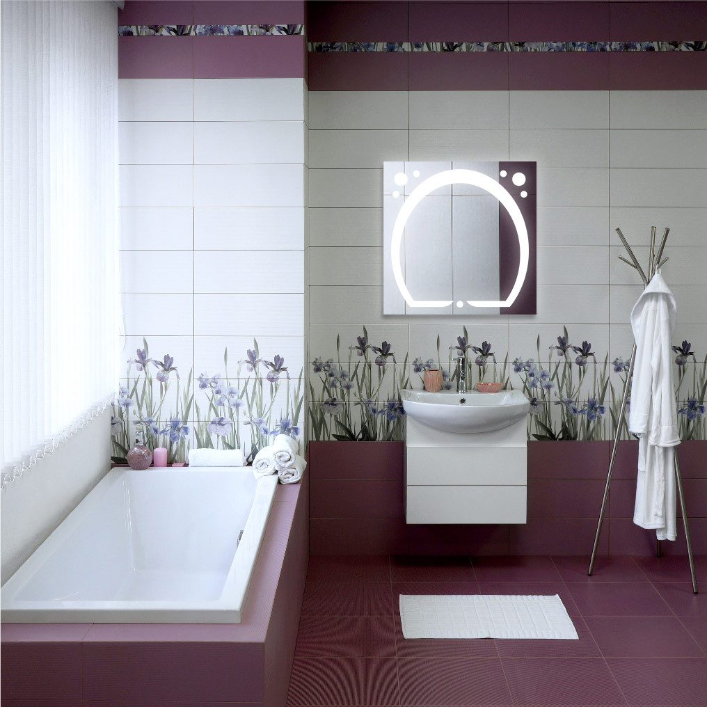 Дзеркало LED (80*80*2,5см) VZ-D38, фото 1