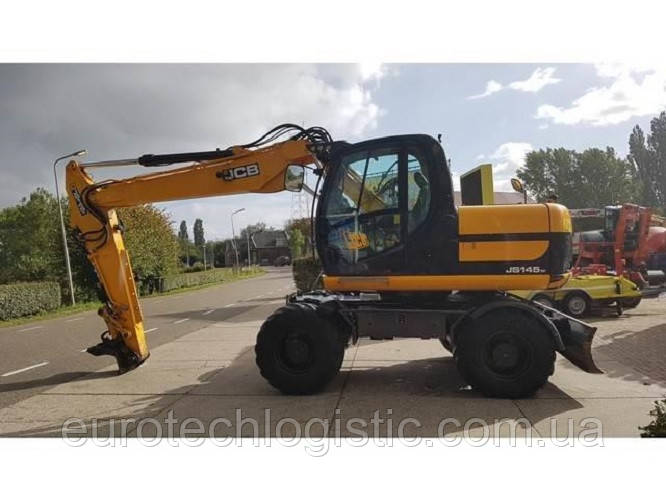 Колісний екскаватор JCB JS145W., фото 1
