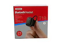 Bluetooth гарнітура Remax T18 Стильний дизайн, фото 3