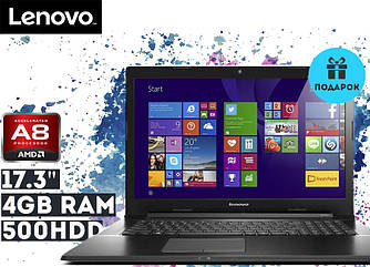 Ноутбук Lenovo G70-35 17.3" HD+ LED (AMD A8 6410, 4GB RAM, 500 HDD, Windows 10) — Суперціна!