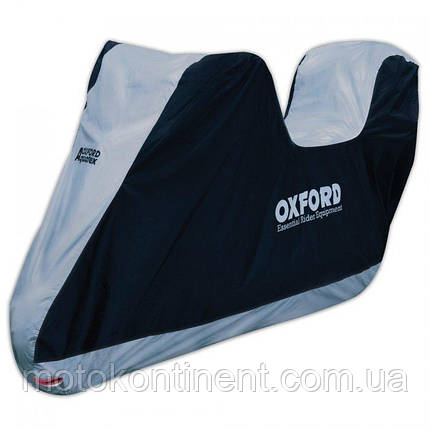 CV203 Чохол для мотоцикла з кофром водонепроникний Oxford Aquatex Розмір M 229x99x125cm, фото 1