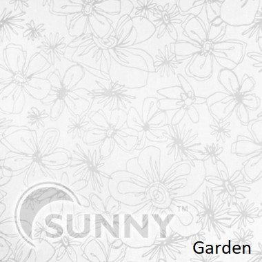 Рулонні штори для вікон у відкритій системі Sunny, тканина Garden, фото 1