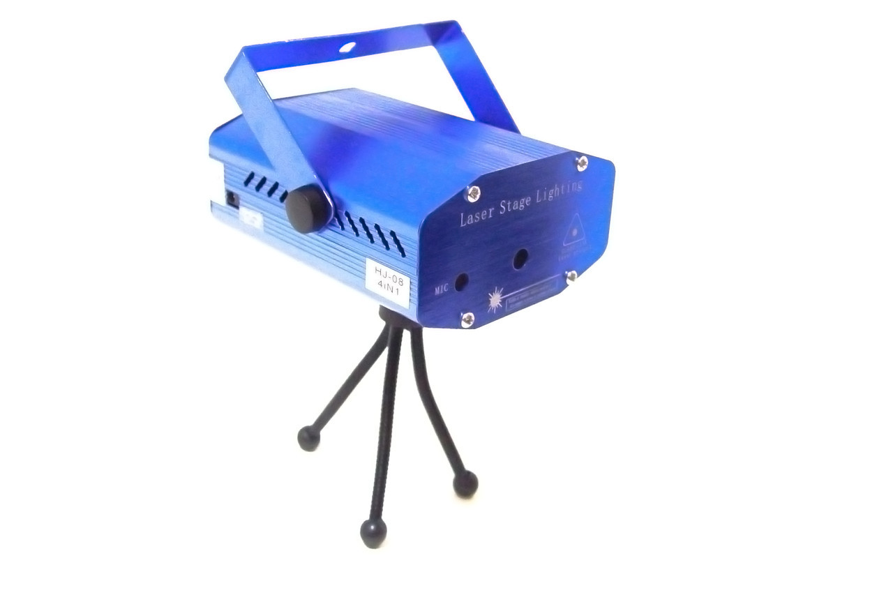 Лазерний проектор міні стробоскоп 4 в 1 MHZ 4053