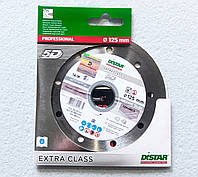 Диск Distar Decor Slim 5D 1A1R диаметр 125мм толщина 1,2 мм алмазный отрезной по керамике (11115427010)