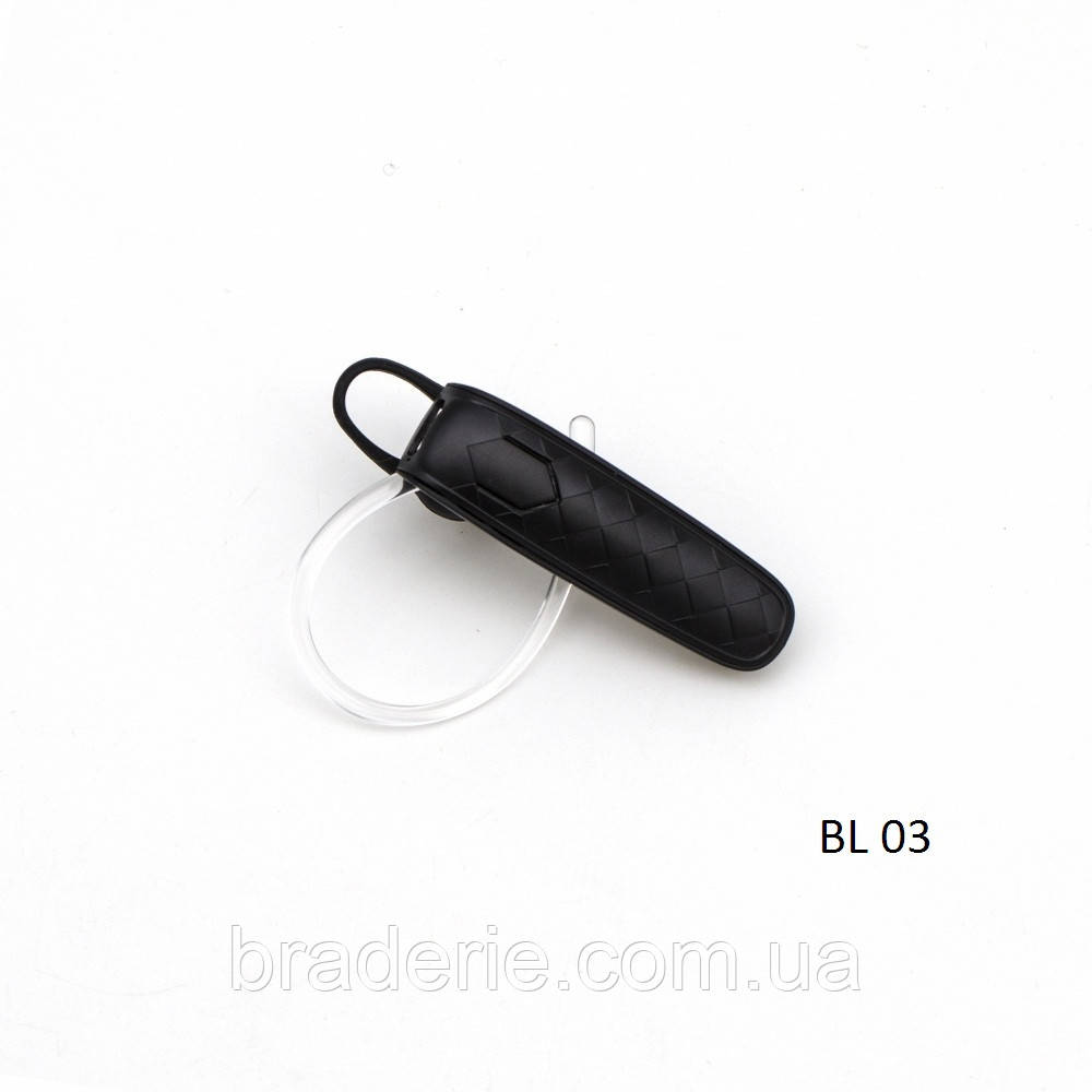 Bluetooth гарнітура Inkax BL 02 BL 03 З кріпленням