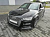 Спліттер Audi A3 S-line / S3 8V Sedan (2017+) елерон переднього бампера (V2), фото 6