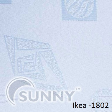 Рулонні штори для вікон у відкритій системі Sunny, тканина Ikea, фото 1