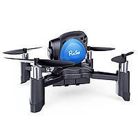 Квадрокоптер FAYEE FY605 Mini Battle DIY Drone с камерой 480P WiFi Черно-Синий (SUN3651)