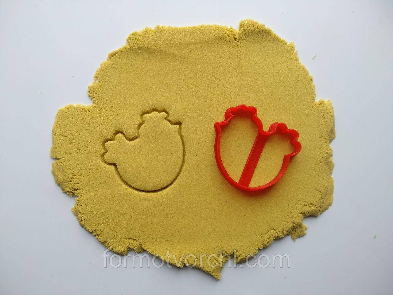 3D формочки-вирубки для пряників "Курка 7"
