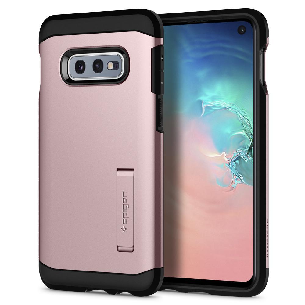 Чехол Spigen для Samsung Galaxy S10е Tough Armor, Rose Gold (609CS25844)