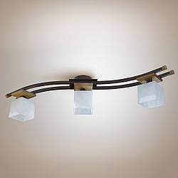 Сучасна витягнута люстра з кубами на кухню, коридор, спальню