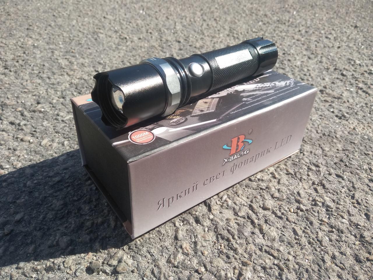 Led Ліхтарик світлодіодний Bailong Police 8626 c зумом.