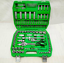 Набір інструментів 1/2" і 1/4" 108 од. INTERTOOL ET-6108sp