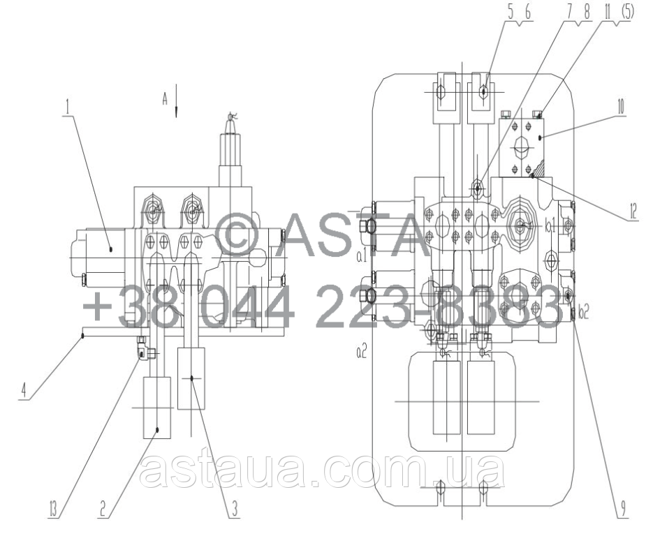 КРЕПЛЕНИЕ ВОЗДУШНОГО БАКА - Z35H0902T4 - фото 6 - id-p87258685