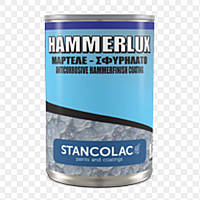 Молотковая краска быстросохнущая по металлу и дереву Hammerlux Stancolac, банка 2,5л