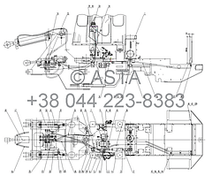 РОБОЧА ГІДРАВЛИЧНА СИСТЕМА — Z35H10T13