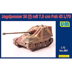 САУ Jagdpanzer 38(t) с 7.5cm Pak 42 L/70 1/72 UM 485