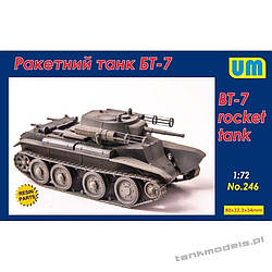 Ракетний танк БТ-7 1/72 UM 246