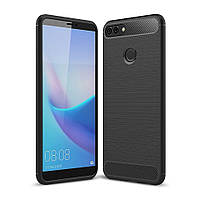 Чохол силіконовий TPU на Huawei Y9 2018 чорний