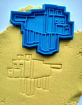 3D-формочки-вирубки для пряників "Майнкрафт. Пес"