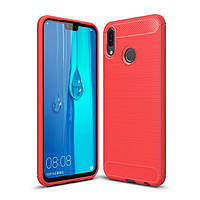 Чохол силіконовий TPU на Huawei Y9 2019 червоний