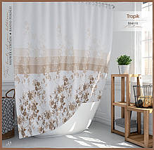 Штора для ванної Autumn Tropic 180x200 cм, фото 5