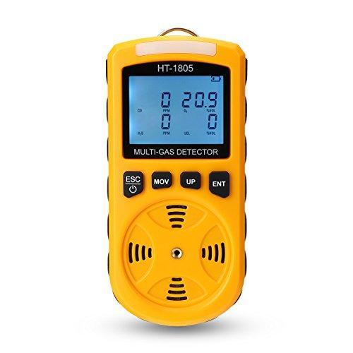 Газовий детектор HT-1805 (H2S, O2, СО, LEL), Детектор газів HT-1805