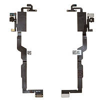 Шлейф із датчиком наближення, з мікрофоном для iPhone XS, з розбирання, оригінал