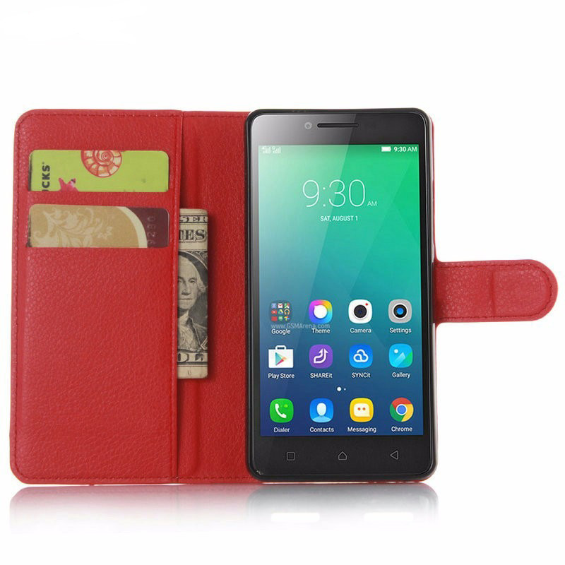 Чохол-книжка Litchie Wallet для Lenovo A6000 / A6010 / A6010 Pro (Plus) Червоний