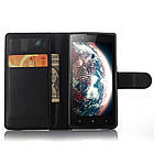 Чохол-книжка Litchie Wallet для Lenovo A2010 Чорний, фото 2