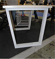 Стіл обідній Бінго 160 Лофт білий, стиль Loft, Метал-Дизайн, фото 4